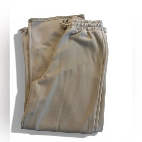 Free Haven Neutral Wide-Leg Lounge Pants – Elevated Minimalist Style Women’s L - Picture 10 of 13